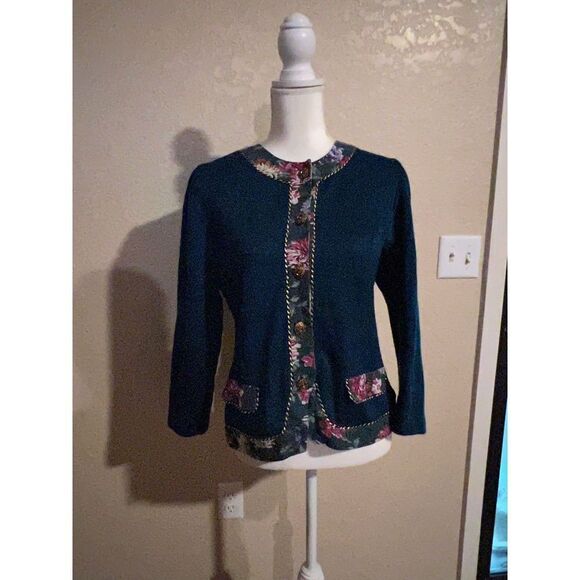 Vintage Jeffrey and Dara sweater jacket - size 9/10 - Picture 9 of 9